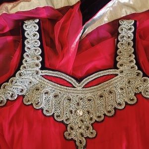 NWT Anarkali Salwar Kameez Party Dress